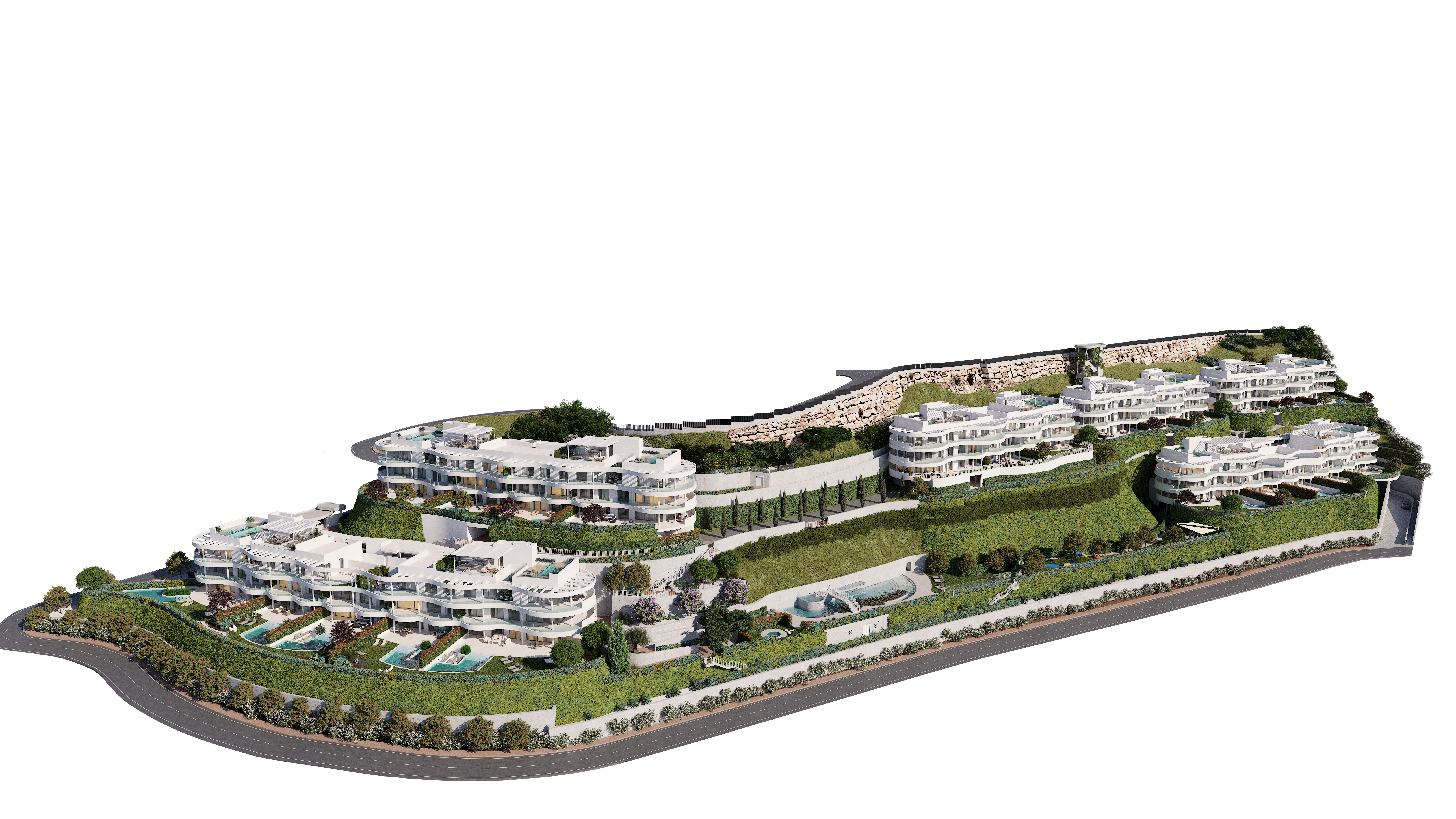 Master Plan The View Marbella - Phases II and III